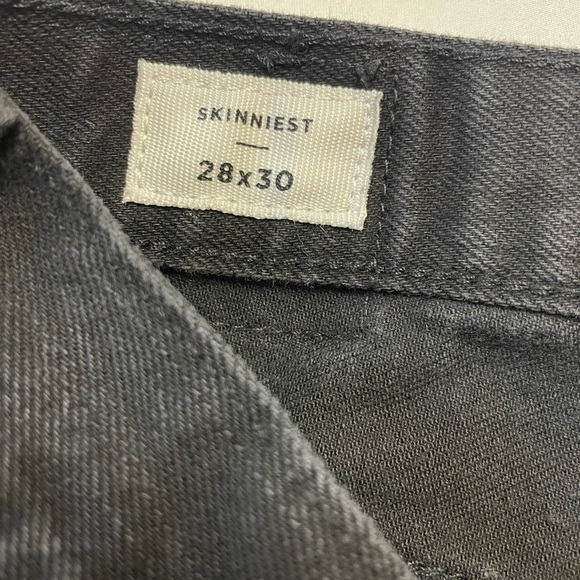 Pacsun size 28 black skinny jean’s - Picture 7 of 8